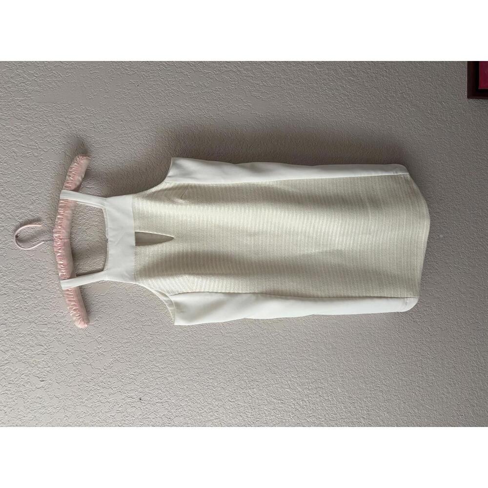 Trina Turk Parson Dress in Whitewash Size 8